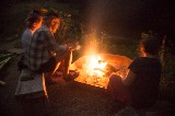 Hosting a fire at Soaking Pond for Member's Weekend - Doug Bates